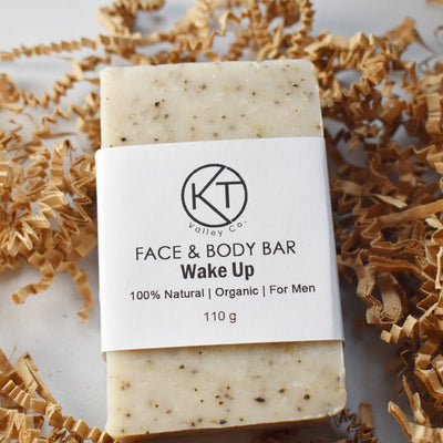 Natural Face & Body Soap - Wake Up - 4 Oz.