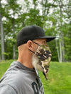Medium Beard Face Mask - Camouflage Green