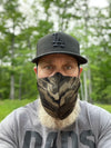 Short Beard Face Mask - Camouflage Army Green