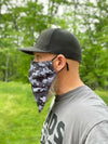 Large Beard Face Mask - Carmouflage Black